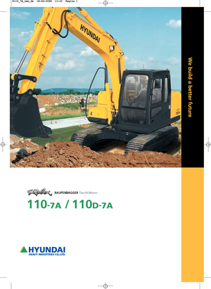 Гусеничні екскаватори Hyundai R 110-7 A