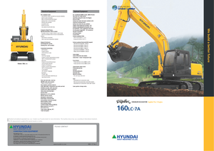 Гусеничні екскаватори Hyundai R 160 LC 7A