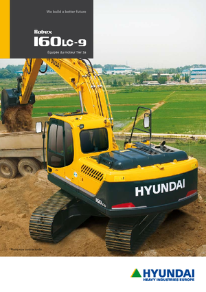 Гусеничні екскаватори Hyundai R 160 LC 9