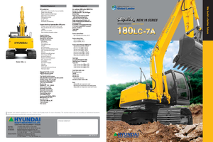 Гусеничні екскаватори Hyundai R 180 LC 7A