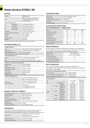 Гусеничні екскаватори Hyundai R 180 LC-9 A