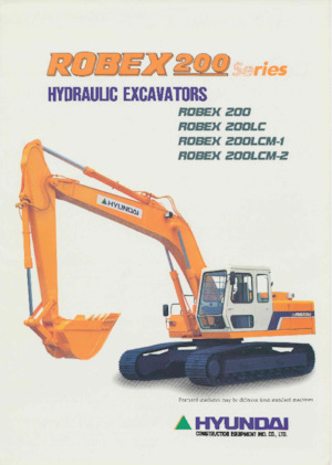 Гусеничні екскаватори Hyundai R 200