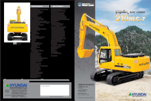 Гусеничні екскаватори Hyundai R 210NLC-7