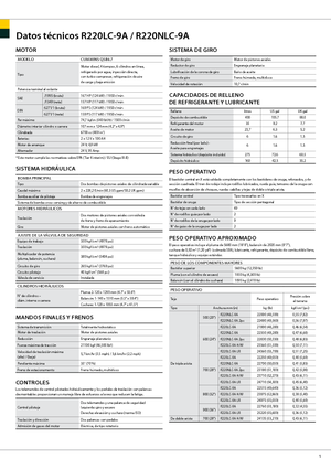 Гусеничні екскаватори Hyundai R 220 LC-9 A