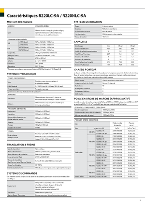 Гусеничні екскаватори Hyundai R 220 LC-9 A