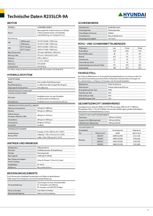 Гусеничні екскаватори Hyundai R 235 LCR-9 A