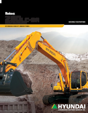 Гусеничні екскаватори Hyundai R 260LC-9A