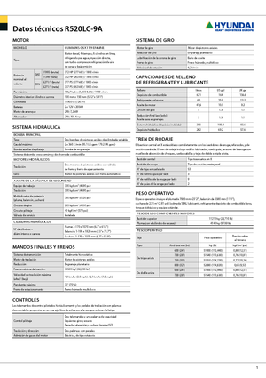 Гусеничні екскаватори Hyundai R 520 LC-9 A