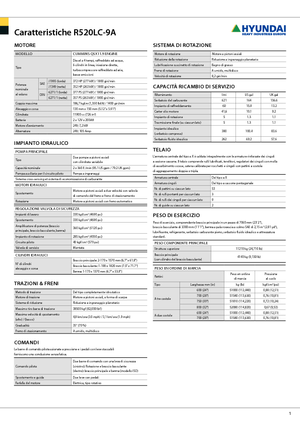 Гусеничні екскаватори Hyundai R 520 LC-9 A