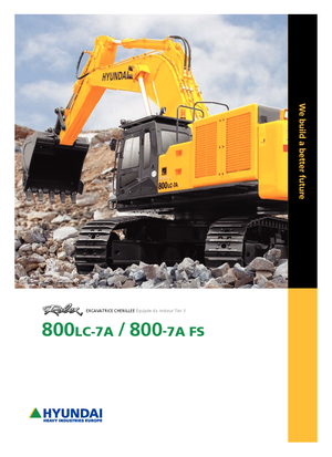 Гусеничні екскаватори Hyundai R 800 LC 7A