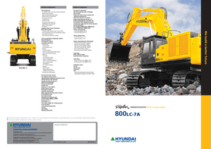 Гусеничні екскаватори Hyundai R 800 LC 7A