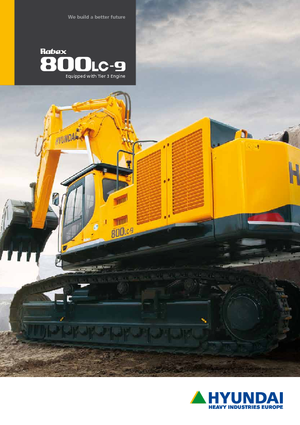 Гусеничні екскаватори Hyundai R 800 LC-9 A