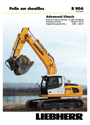 Гусеничні екскаватори Liebherr R 906 Classic