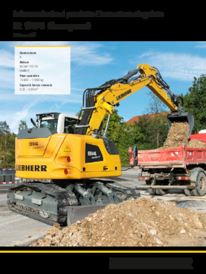 Гусеничні екскаватори Liebherr R 914 Compact Litronic 