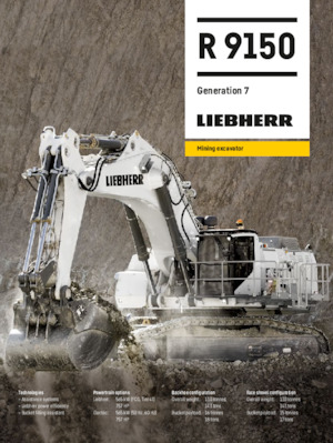 Гусеничні екскаватори Liebherr R 9150 G7