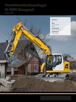 Гусеничні екскаватори Liebherr R 920 Compact Litronic 