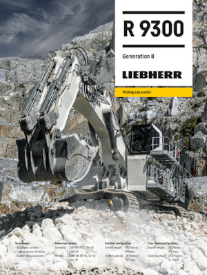 Гусеничні екскаватори Liebherr R 9300 G8
