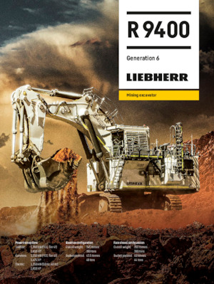 Гусеничні екскаватори Liebherr R 9400 G6