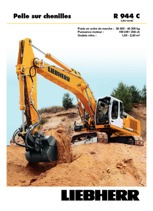 Гусеничні екскаватори Liebherr R 944 C Litronic