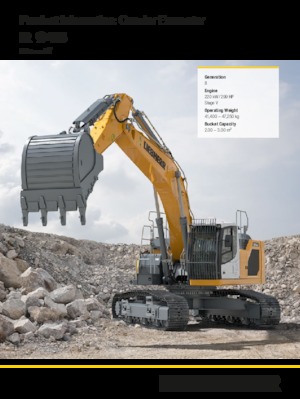 Гусеничні екскаватори Liebherr R 945 Litronic 
