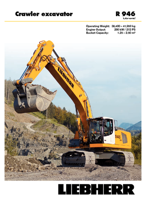 Гусеничні екскаватори Liebherr R 946