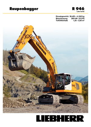 Гусеничні екскаватори Liebherr R 946