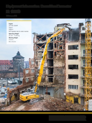 Гусеничні екскаватори Liebherr R 950 Demolition Litronic 