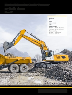 Гусеничні екскаватори Liebherr R 960 SME Litronic 