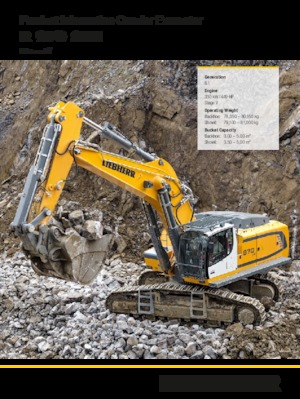 Гусеничні екскаватори Liebherr R 970 SME Litronic 