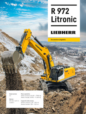Гусеничні екскаватори Liebherr R 972 Litronic 