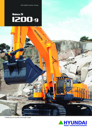 Гусеничні екскаватори Hyundai R1200-9