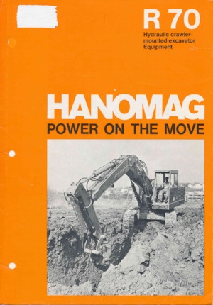 Гусеничні екскаватори Hanomag R70