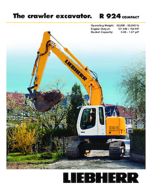 Гусеничні екскаватори Liebherr R 924 