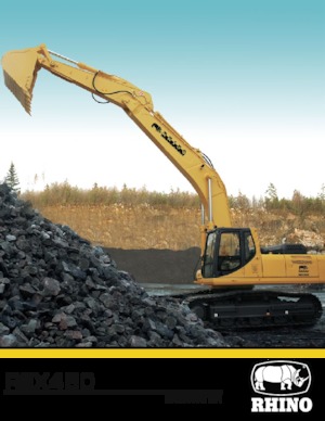Гусеничні екскаватори RHINO REX450