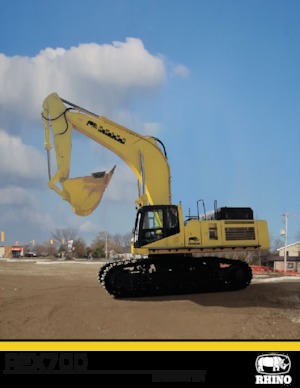 Гусеничні екскаватори RHINO REX700