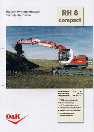 Гусеничні екскаватори O&K RH 6 Compact