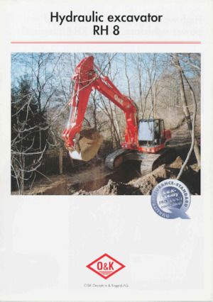 Гусеничні екскаватори O&K RH 8