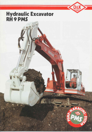 Гусеничні екскаватори O&K RH 9 PMS-LC