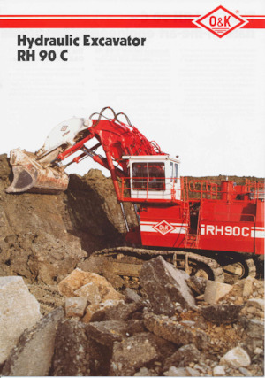 Гусеничні екскаватори O&K RH 90 C