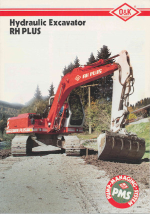 Гусеничні екскаватори O&K RH Plus