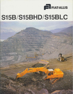 Гусеничні екскаватори Fiatallis S15B