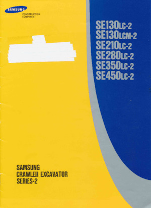 Гусеничні екскаватори Samsung SE 450 LC-2