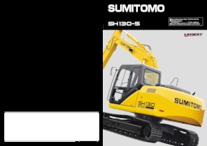 Гусеничні екскаватори Sumitomo SH130-5