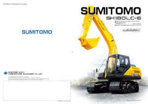 Гусеничні екскаватори Sumitomo SH180LC-6