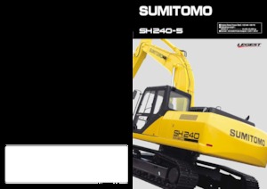 Гусеничні екскаватори Sumitomo SH240-5