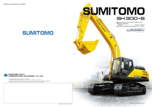 Гусеничні екскаватори Sumitomo SH300-6
