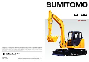 Гусеничні екскаватори Sumitomo SH80-3B