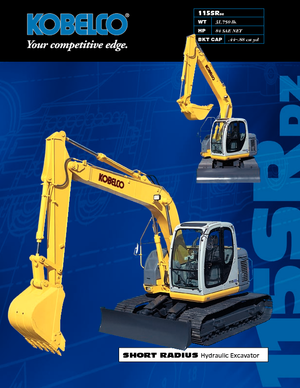 Гусеничні екскаватори Kobelco SK 115 SR