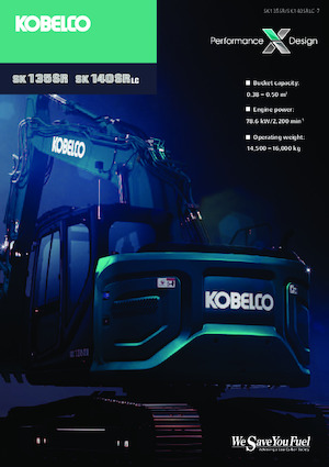 Гусеничні екскаватори Kobelco SK 135 SR 7