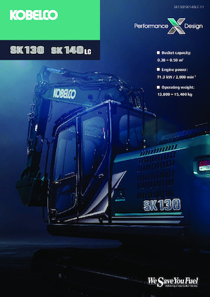Гусеничні екскаватори Kobelco SK 140 LC 11